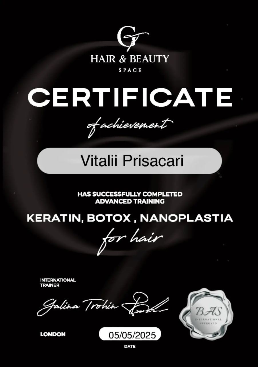 Keratin, Botox & Nanoplastia, Advanced Training