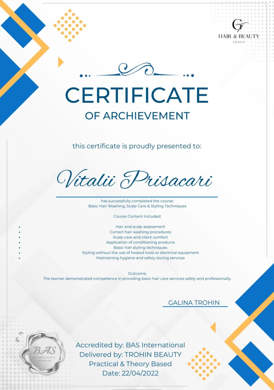 Basic Hair Washing, Scalp Care & Styling