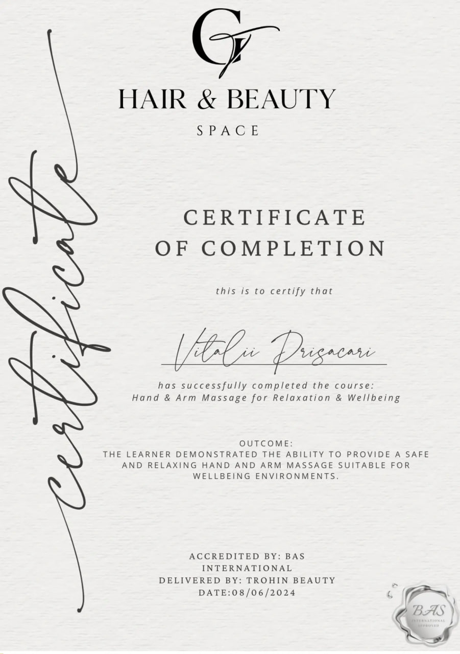 Hand & Arm Massage for Relaxation & Wellbeing